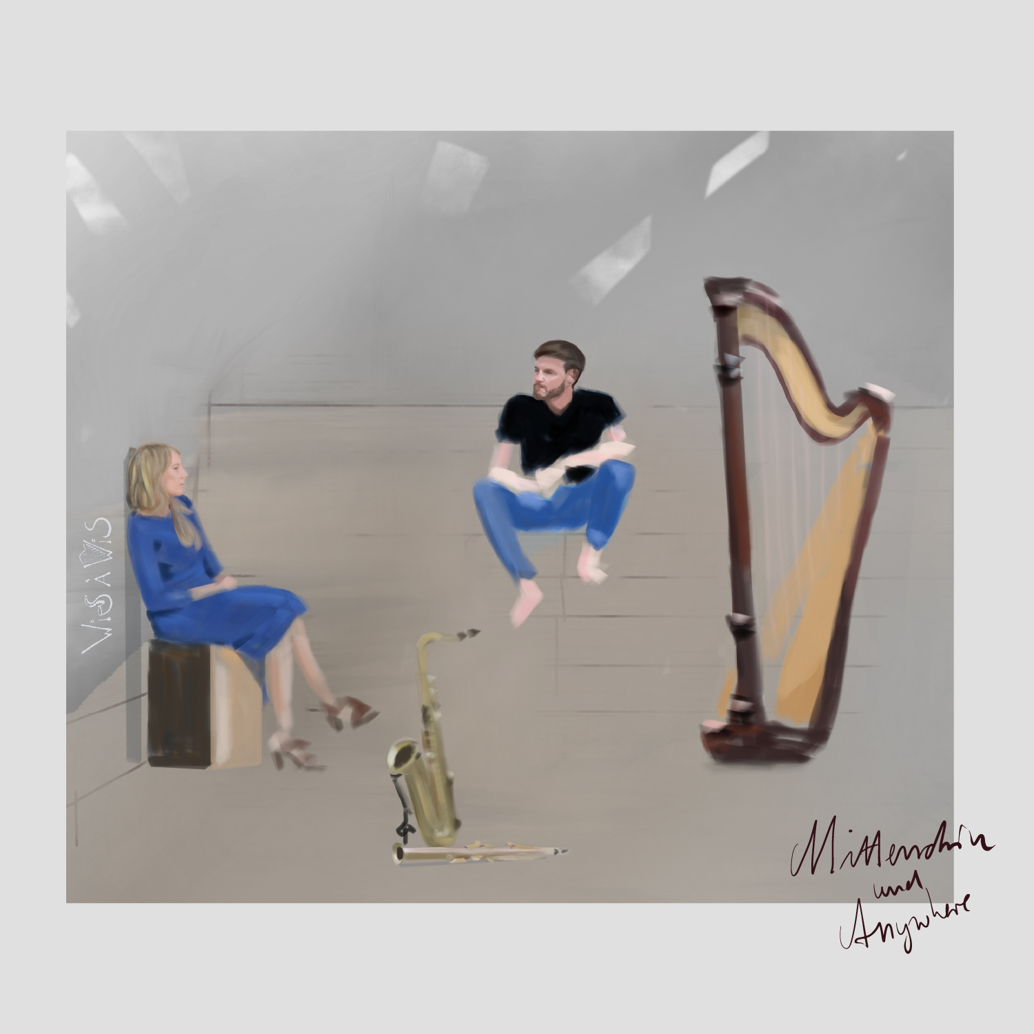 Cover Mittendrin und Anywhere Cover